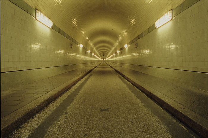 Hamburg, Alter Elbtunnel, Tunnelröhre, Hamburg