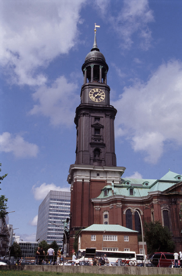 Hamburg, St. Michaelis-Kirche, DAS Wahrzeichen von Hamburg, Hamburg