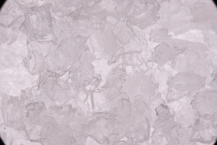 Küche, Gewürze, Salzblume (Flor de Sal, Fleur de Sel), Makrofotografie
